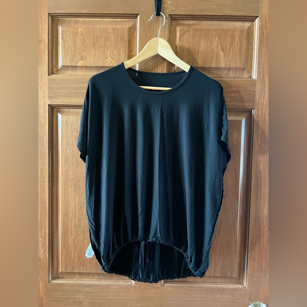Marimekko Top with Drawstring Hem Black Size S - Picture 8 of 13